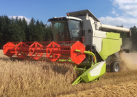 Moissonneuse-batteuse à gros grains de construction Soja Blé Sorgho Seigle Avoine