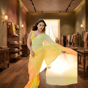 Boutique indienne Bollywood Designer Saree Ethnique Georgette Impression Numérique Exclusive Dernière Fantaisie Exclusive Party Wear Sari - Product Image 3