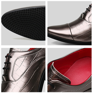 Chaussures à talons hauts pour hommes Chaussures de mariage pour hommes Chaussures de danse en plein air pour hommes - Product Image 4