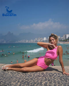 ชุดว่ายน้ำบิกินี่ลายตารางสีแดงแบบกำหนดเองสำหรับผู้หญิง ชุดว่ายน้ำทรงสามเหลี่ยมน่ารัก ชุดชายหาดแบบกำหนดเอง ชุดว่ายน้ำเซ็กซี่สำหรับผู้หญิง - Product Image 3