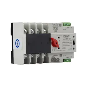 Din Rail Type 4 Pole Automatic Transfer Switch Max 100 Amp Changeover Switch Double-power Automatic Transfer Switch Price