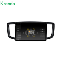 Autoradio Android Krando 10,36 pouces pour Honda Odyssey 2019-2021, Android Auto, Carplay, lecteur multimédia, 4G Sim, WIFI, DSP