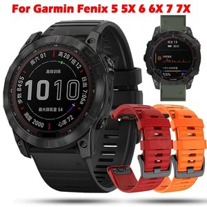 <span class=keywords><strong>Bracelet</strong></span> de montre sport en silicone pour <span class=keywords><strong>Garmin</strong></span> <span class=keywords><strong>Epix</strong></span>/Fenix 7 7X 7S 5S 5 5X Plus 6S 6 6X Pro, <span class=keywords><strong>bracelet</strong></span> pour <span class=keywords><strong>Garmin</strong></span> Instinct <span class=keywords><strong>2</strong></span>, 20/22/26MM - Product Image 3