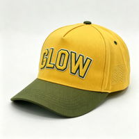Gorra de Béisbol Personalizada al por Mayor con Logotipo 3D Bordado en Relieve, Tela de Espiga, Impresión Puff, Unisex, Gorras Deportivas Premium