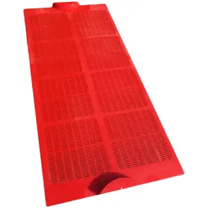 New 305*610 Polyurethane Linear Vibrating Screen Mesh Mining Sieve Shaker for Ore Application