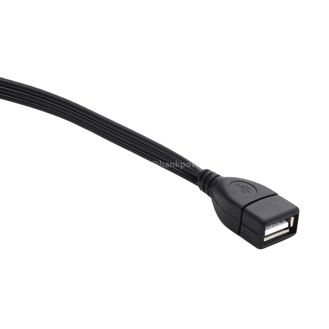 For Set-top Box 5FT 1.5m USB Male / Female to 3 RCA Male Audio Video AV Adapter Cable