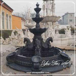 <span class=keywords><strong>Fontane</strong></span> d'Acqua <span class=keywords><strong>in</strong></span> Marmo <span class=keywords><strong>con</strong></span> Statua di Cavallo per Decorazione Moderna da Giardino Esterno - Product Image 3