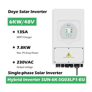 Haute qualité 3.6Kw 5Kw 6Kw monophasé lumière du soleil énergie système solaire hybride pour usage domestique système de stockage onduleur solaire - Product Image 5