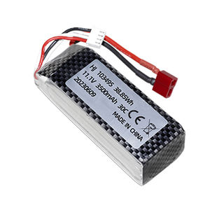 Nhà máy trực tiếp 11.1V 3500mAh 30C Bộ pin lithium polymer 103495 Xe leo núi tốc độ cao hai mặt RC Stunt Road - Product Image 1
