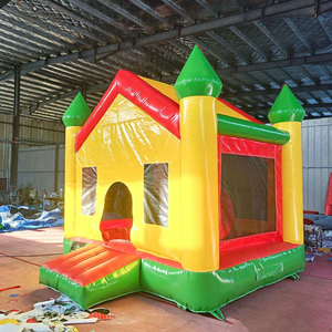 Château Gonflable Classique Coloré en PVC Commercial, Capacité 500KG, 4x4m, <span class=keywords><strong>pour</strong></span> Enfants, Extérieur, Idéal <span class=keywords><strong>pour</strong></span> Location de Fêtes - Product Image 2
