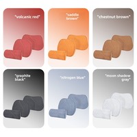 Ensemble de coussins de voiture en suède, luxe léger et minimaliste, pour appuie-tête et soutien lombaire, avec oreiller cervical en mousse à mémoire de forme et support de siège de voiture personnalisable avec logo