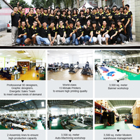 Tenda lipat 3x3m tahan lama untuk penggunaan dalam dan luar ruangan untuk pameran & kios pasar