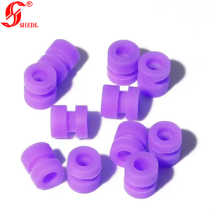 Katı anti-titreşim kauçuk amortisör sönümleme silikon top anti-titreşim pedleri - Product Image 4