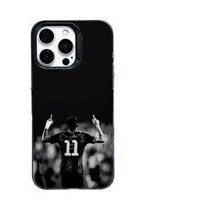 <span class=keywords><strong>Coque</strong></span> de protection antichoc transparente en TPU avec vue arrière de joueur de football noir et blanc n°<span class=keywords><strong>11</strong></span> pour <span class=keywords><strong>iPhone</strong></span> 17 16 15 14 13 <span class=keywords><strong>Pro</strong></span> Max - Product Image 6