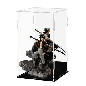 Vitrine de Protection anti-poussière, 100 pièces, boîtes <span class=keywords><strong>en</strong></span> acrylique transparentes <span class=keywords><strong>avec</strong></span> couvercles pour figurines, jouets et figurines de collection, vente <span class=keywords><strong>en</strong></span> gros - Product Image 5