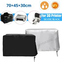 Housse de protection pour imprimante 3D Oxford, housse anti-poussière réutilisable, imperméable, résistante aux UV, fermeture à glissière compressée sous vide, durable