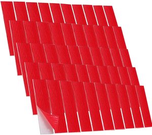 Nummerplaat Plak Pads, 10 x Nummerplaat Plakschuim Pads met 5962 Lijm