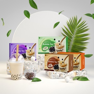 Kit de Té de Burbujas con Azúcar Moreno de Taiwán con Caja - Vegetariano y Halal, Listo para Usar - Product Image 2