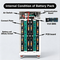 Batterie lithium haute capacité AWT BASEN Lifepo4 51,2 V 230 Ah 300 Ah 314 Ah 11 kWh 10 kWh 15 kWh 16 kWh Lifepo4 48 V pour stockage domestique