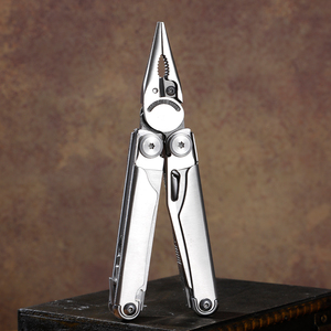 Tùy Chỉnh Công Nghiệp Cấp Ngoài Trời Cắm Trại Đa-Công Cụ Gấp Kìm Thép Không Gỉ Kéo Tuốc Nơ Vít Lưỡi Cưa Tập Tin OEM - Product Image 5