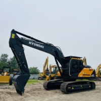 Offre Spéciale : Excavatrice sur Chenilles Hydraulique Hyundai HX220HD d'Occasion, Moteur Diesel, PLC, Modèle 2024, d'Origine Coréenne, pour Usage Municipal