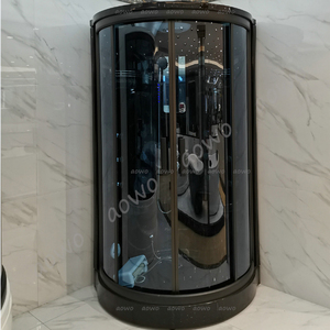 Boîte à vapeur de style japonais éthiopien pour 1 personne, baignoire jackozi, nouveau design, cabine à vapeur, hamac, halothérapie, yacuzzi - Product Image 1