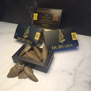 Auténtica Corteza de Oudh Sanai Layal Merauqi de 50g, Aroma Puro y Especiado con Notas Terrosas para el Hogar y Rituales Espirituales - Product Image 6