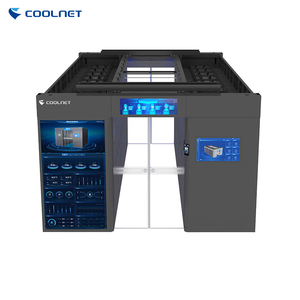 Coolnet 42U IT-kast High-End op maat gemaakte intelligente dubbelrijmodulaire datacenter geïntegreerde precisie airconditioner - Product Image 2