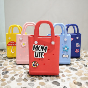 Borsa da Spiaggia Personalizzabile con Logo, Design a Due Aperture, Impermeabile, Leggera, Capacità 3L+, Borsa per Cosmetici, Versatile e Personalizzabile - Product Image 2