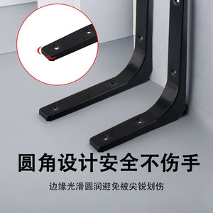 <b>Triangle</b> <b>Bracket</b> Cold Rolled Steel Wall Mount <b>Shelf</b> Support Standard Size - Product Image 4