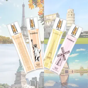 Parfum cosmétique de parfum de voyage portable de vacances classiques