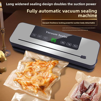 Machine de mise sous vide alimentaire automatique, mini, portable, pour la maison, en plastique