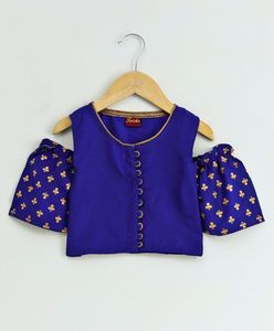 Premium Twisha Girls <b>Top</b> with Printed Palazzo Stylish Kids Traditional <b>Festive</b> Wear (6 Months - 14 Years) - Product Image 2