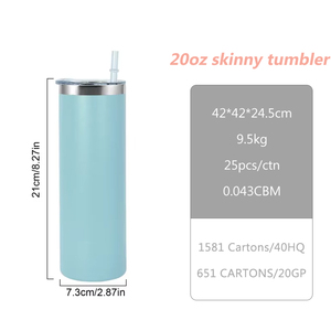 <span class=keywords><strong>Taza</strong></span> de Café de Acero Inoxidable de Doble Pared de 20 oz con Impresión de Pantone Personalizada, Vaso Térmico Delgado con Recubrimiento en Polvo - Product Image 6