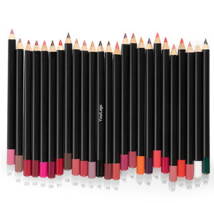 <span class=keywords><strong>Crayon</strong></span> à lèvres imperméable 25 couleurs, <span class=keywords><strong>crayon</strong></span> à lèvres couleur <span class=keywords><strong>marron</strong></span> - Product Image 1