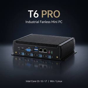 Mini PC Industrial sin Ventilador, PC Integrado con 16 GB <span class=keywords><strong>de</strong></span> RAM y 512 GB <span class=keywords><strong>de</strong></span> Almacenamiento -10 ° <span class=keywords><strong>C</strong></span> ~60 ° PC Industrial Sin Ventilador con 30% ~ 98% <span class=keywords><strong>de</strong></span> Humedad Relativa - Product Image 3