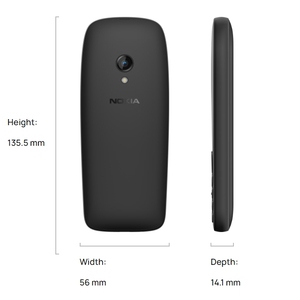 Teléfono con Teclado para <span class=keywords><strong>NOKIA</strong></span> <span class=keywords><strong>6310</strong></span>, Teléfono Móvil 2G Dual-SIM, Venta al por Mayor, Teléfono Celular Barato con Funciones, Buena Calidad, Botones Grandes - Product Image 2