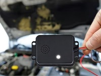 Répulsif pour martres + Dispositif ultrasonique intelligent anti-martres pour voitures, installation facile, connexion à la batterie de voiture