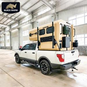 Campeur en aluminium démontable Popup Truck Camper Shell 4x4 Rv Pick Up Slide On Ute Camper Flatbed Truck Campers - Product Image 2