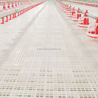 Plancher en plastique de haute qualité pour volailles QA, lattes en plastique pour poulets, plancher en plastique de 120 cm pour élevage avicole