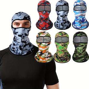 <span class=keywords><strong>Masque</strong></span> de ski intégral JX haute qualité, séchage rapide, respirant, anti-UV, 1 trou, logo personnalisé, cagoule, nouvelle impression numérique OEM, pêche - Product Image 2