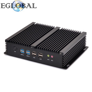 Venda quente Industrial Mini Pc Win10 I3 Mini PC 4005U 5005U Mini Computadores De Jogos Barebone PC Cartão SD 2LANS 2COM - Product Image 1
