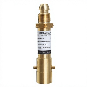 Adaptateur de remplissage pour réchaud de camping extérieur, connecteur de recharge à baïonnette pour réservoir de GPL et <span class=keywords><strong>bouteille</strong></span> de <span class=keywords><strong>gaz</strong></span> de pique-nique - Product Image 1