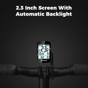 Computadora Inalámbrica para Bicicleta con GPS Coospo BC26S, Rastreador de Ciclismo con Sensor de Cadencia para Bicicleta de Carretera - Product Image 3