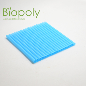 MagiDeal Pajitas largas de plástico desechables para fiestas, bares y restaurantes (250 azules) - Product Image 5