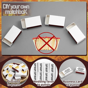 B539 trống phù hợp với container tự làm lưu trữ hộp khách đám cưới cô dâu bé tắm Halloween bên ủng hộ màu trắng tùy chỉnh phù hợp với hộp - Product Image 5