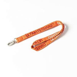 High Quality Premium Thick Gold Logo Woven <b>Lanyard</b> - Product Image 3