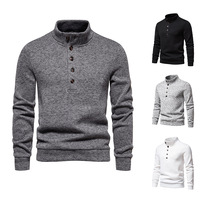 2026 Herbst Herren Langarm-Pullover Sweatshirts, Lässige Basic Tägliche Warme Oberteile