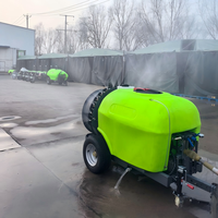 Tractor de Ruedas para Huertos y Viñedos de 80-100 HP con Funciones Automáticas, 4x4, Compatible con Pulverizadores Traseros y Herramientas Agrícolas