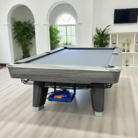 Offre Spéciale de billard professionnel à neuf boules avec système de retour de boule de coussin en ardoise pour le club et la maison